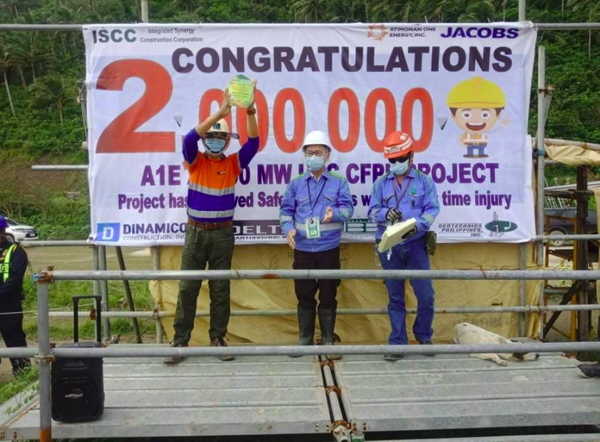 A1E achieves 2 Million Safe Man-Hours