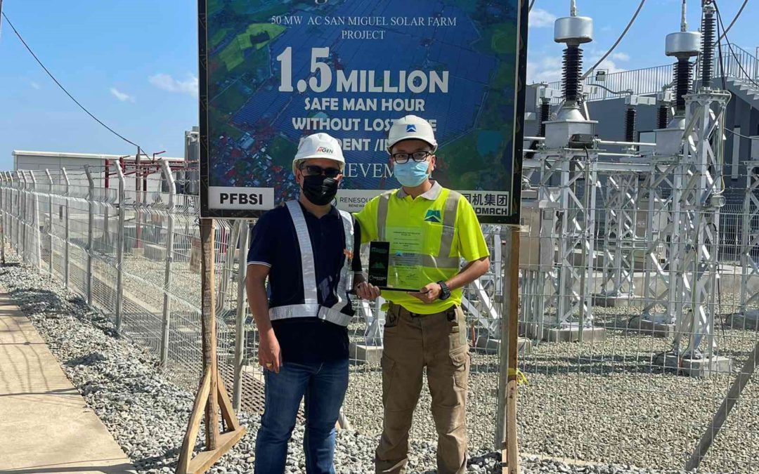 PFBSI achieves 1.5 Million Safe Man-hours