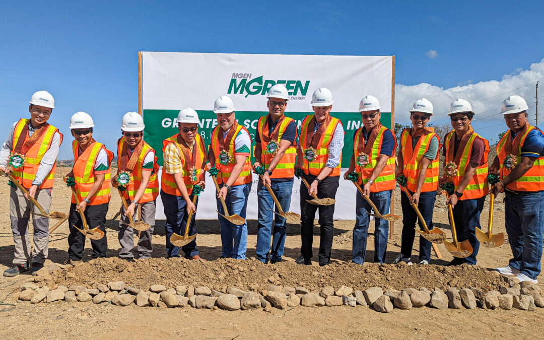 MGreen unit breaks ground for solar power plant in Nueva Ecija