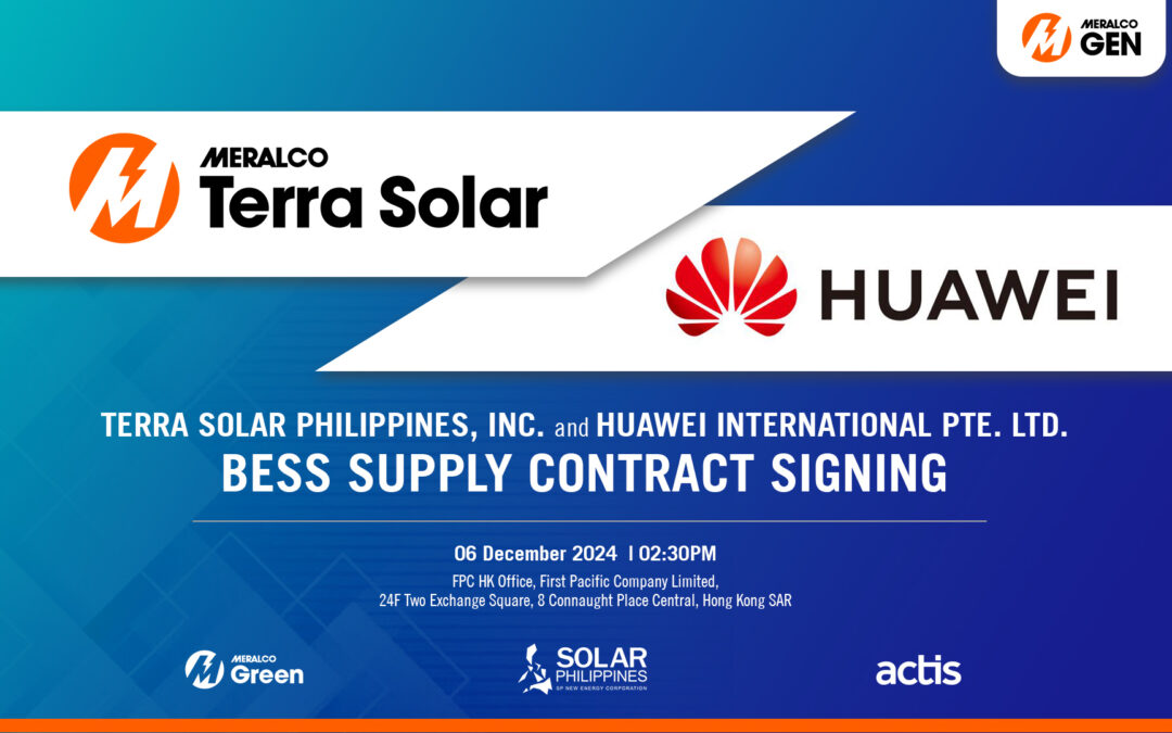 BESS Supply Agreement Signed for MTerra Solar